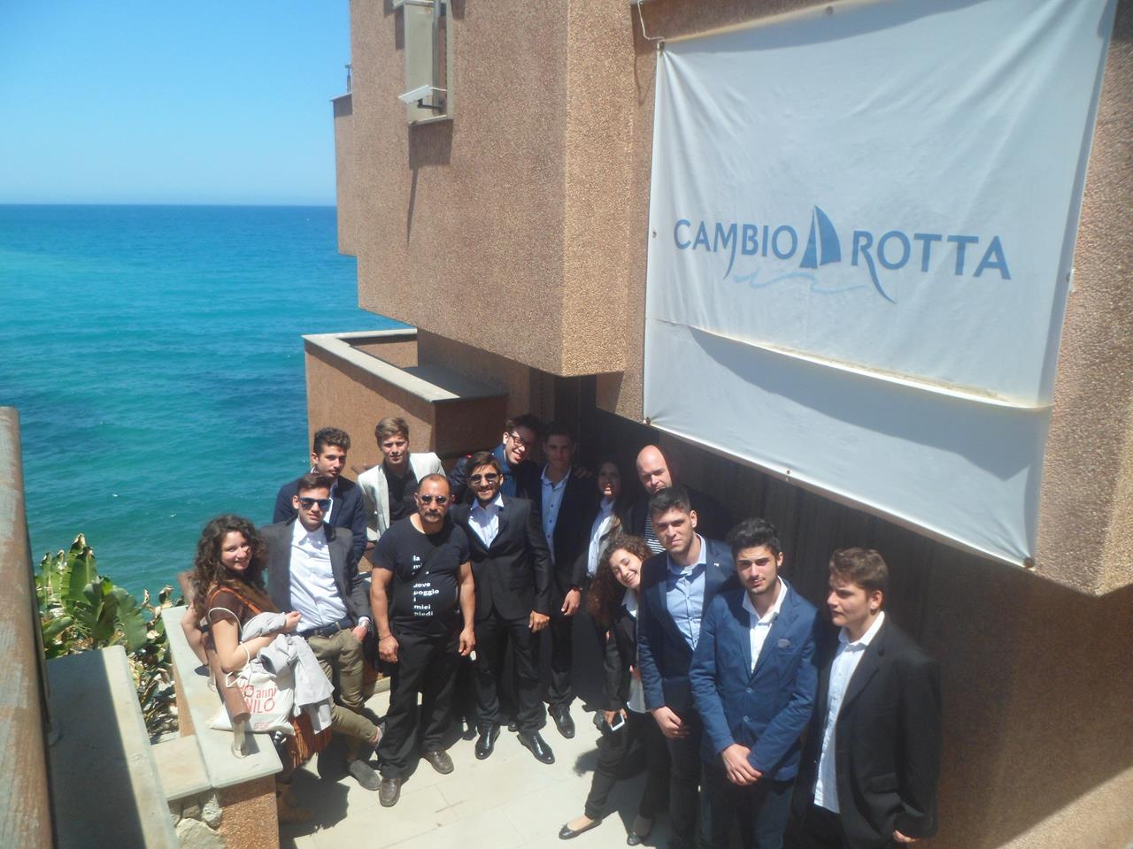 Students of the institute Paolo Borsellino protagonist of Cambio Rotta