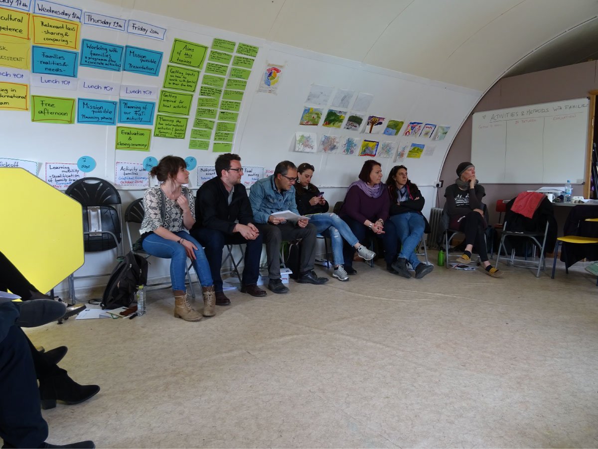 The first training of the project FATI in Cornwall
