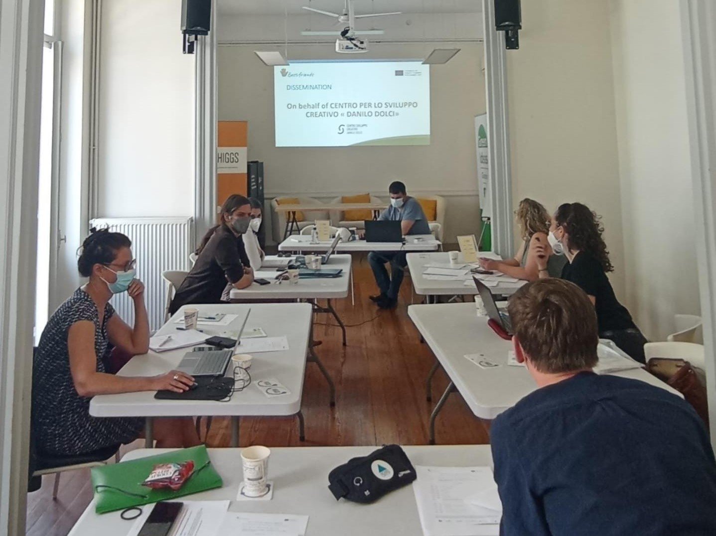 A meeting in Greece to discuss Intergenerational Learning between elders and children
