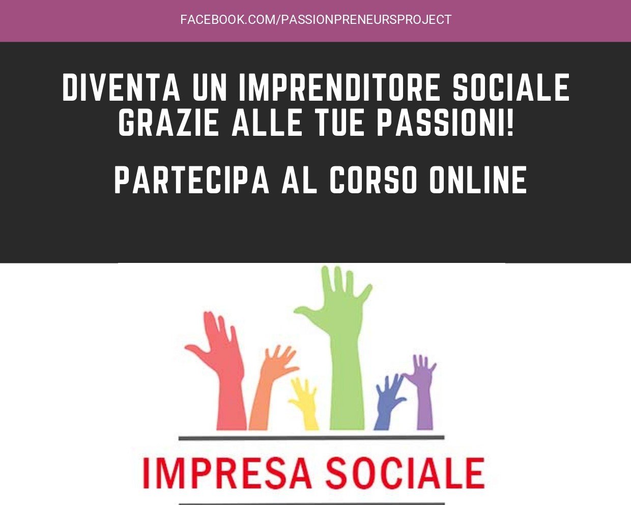Diventa imprenditore sociale seguendo i tuoi talenti!